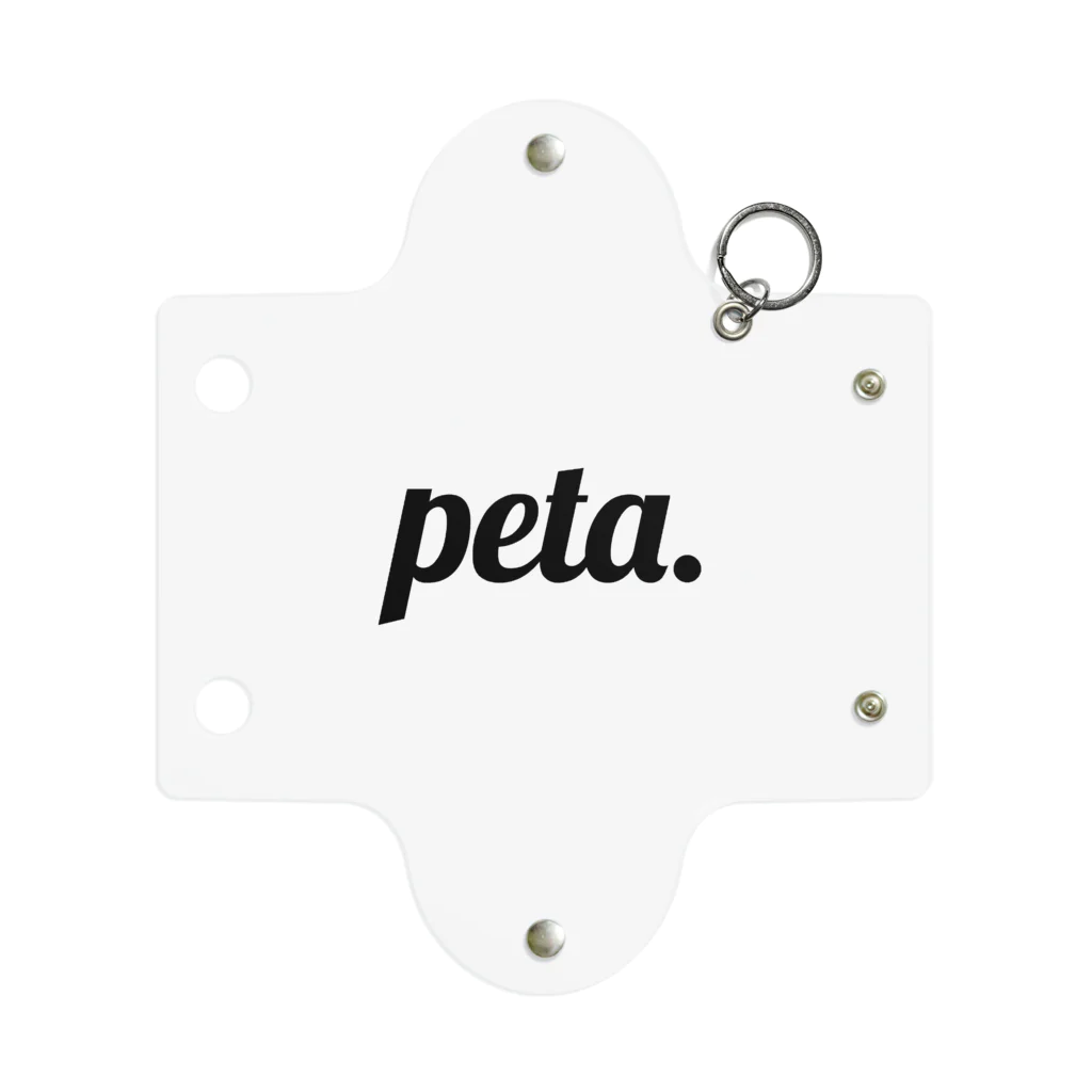 peta.のpeta. Mini Clear Multipurpose Case