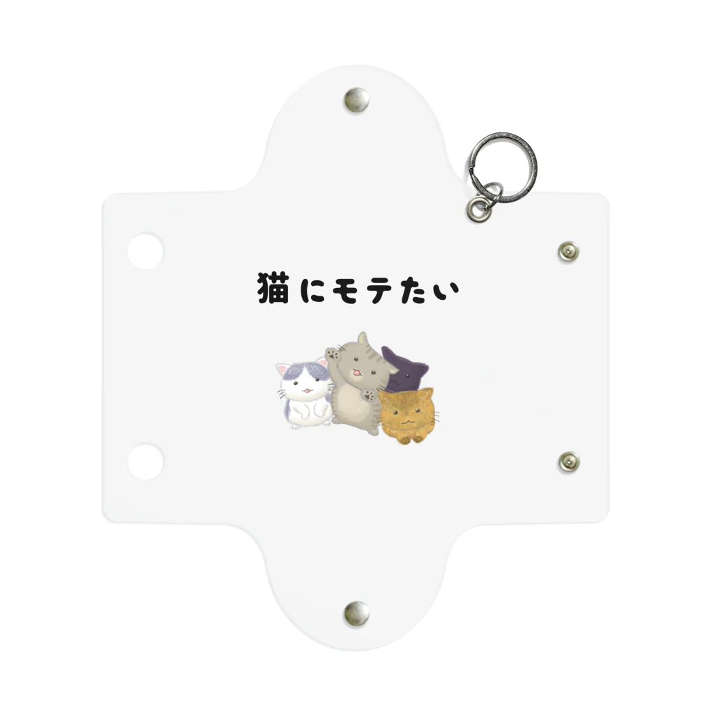 アトリエかのの猫にモテたい Mini Clear Multipurpose Case