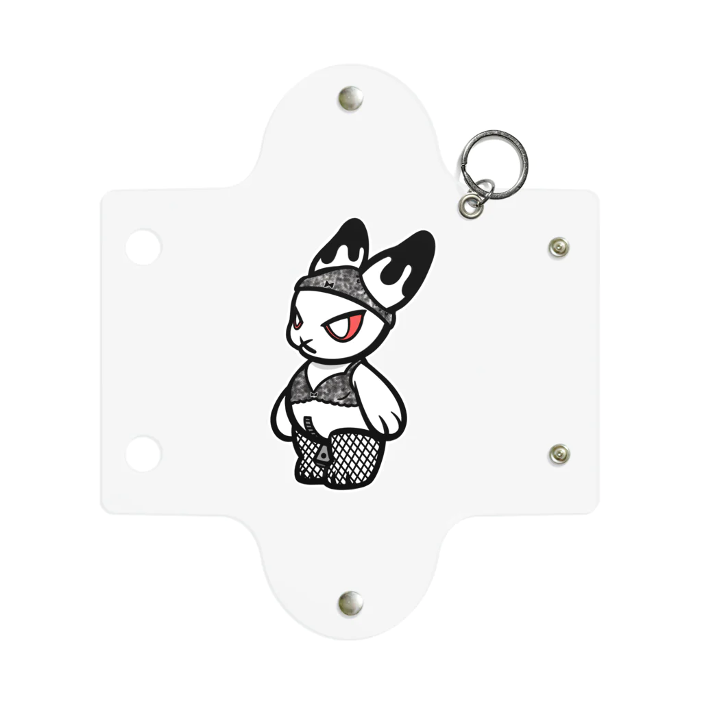 MADFOOLMIND_BUNNYのへんたま Mini Clear Multipurpose Case