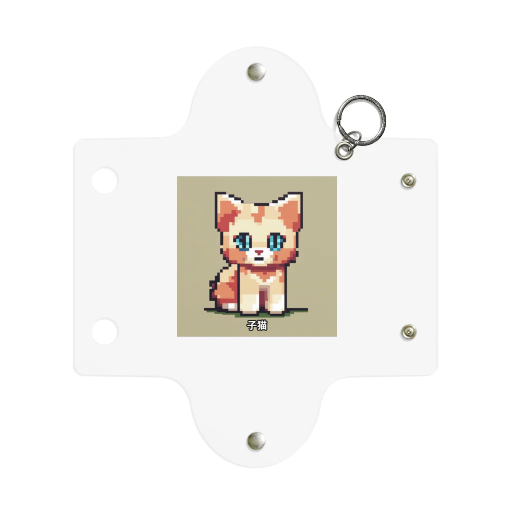 cute_coolのcute_cat Mini Clear Multipurpose Case