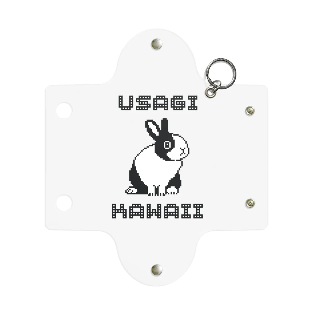 Usagi Kawaiiのドットダッチ Mini Clear Multipurpose Case