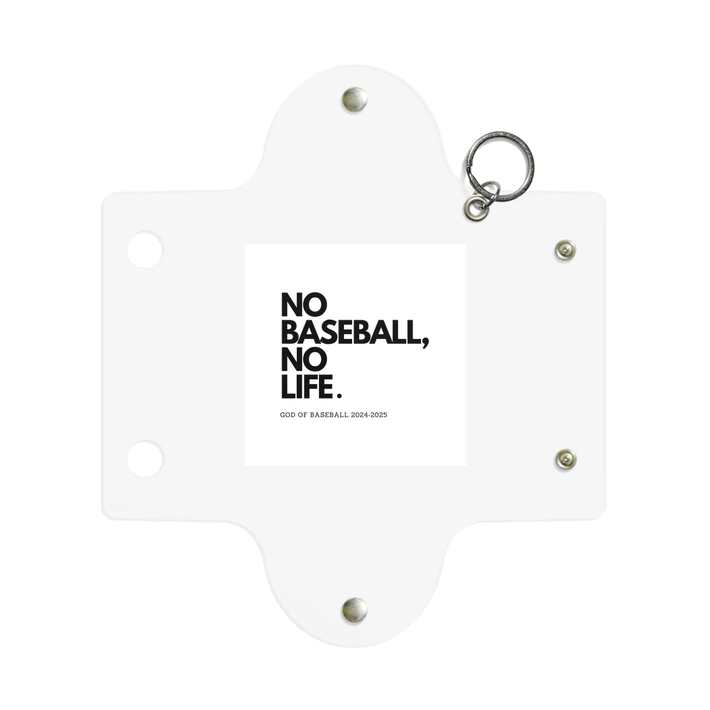 No Baseball , No Life.のNO BASEBALL , NO LIFE . ～ 野球の神様 ～ ミニクリアマルチケース