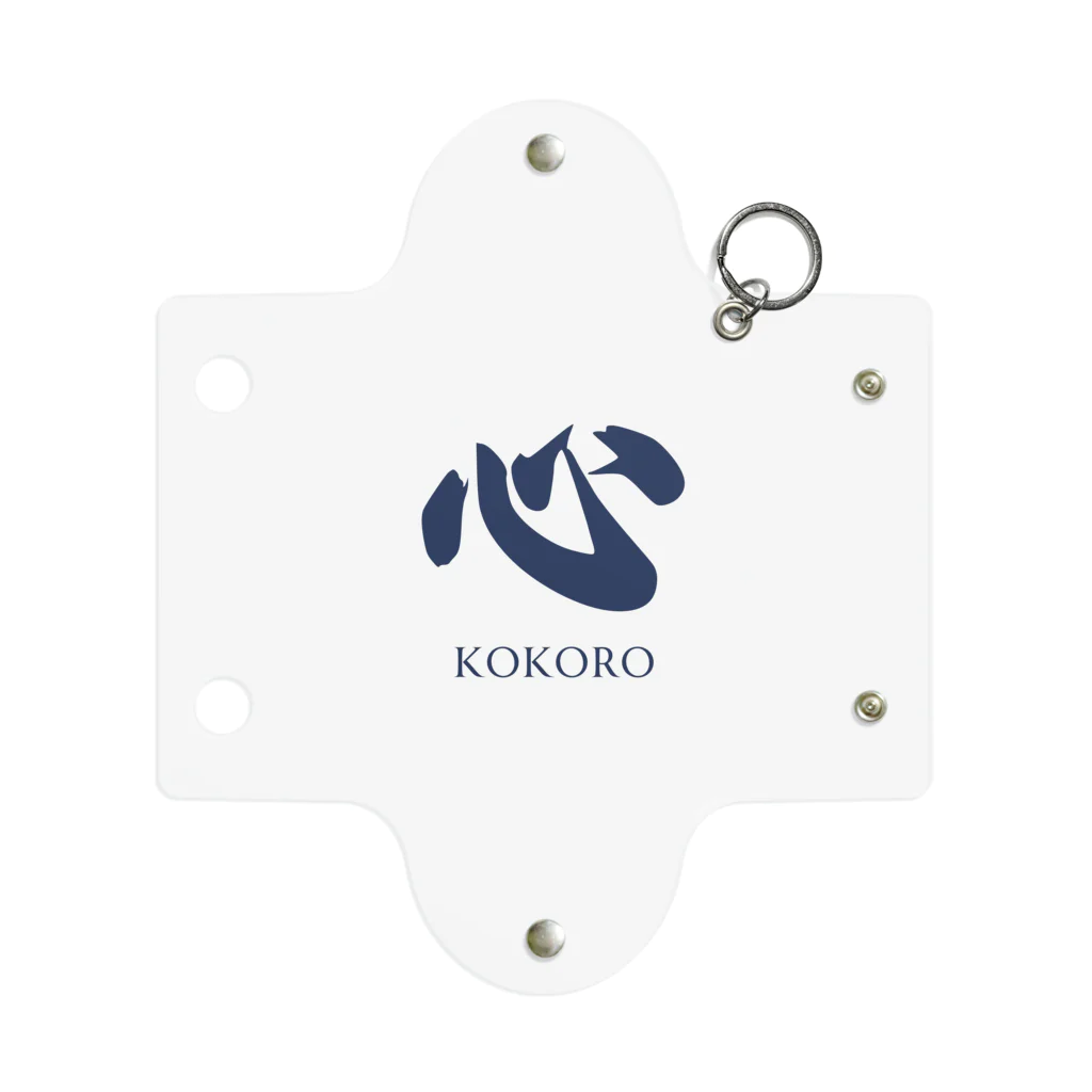 rcdesignの漢字「Kokoro」 Mini Clear Multipurpose Case