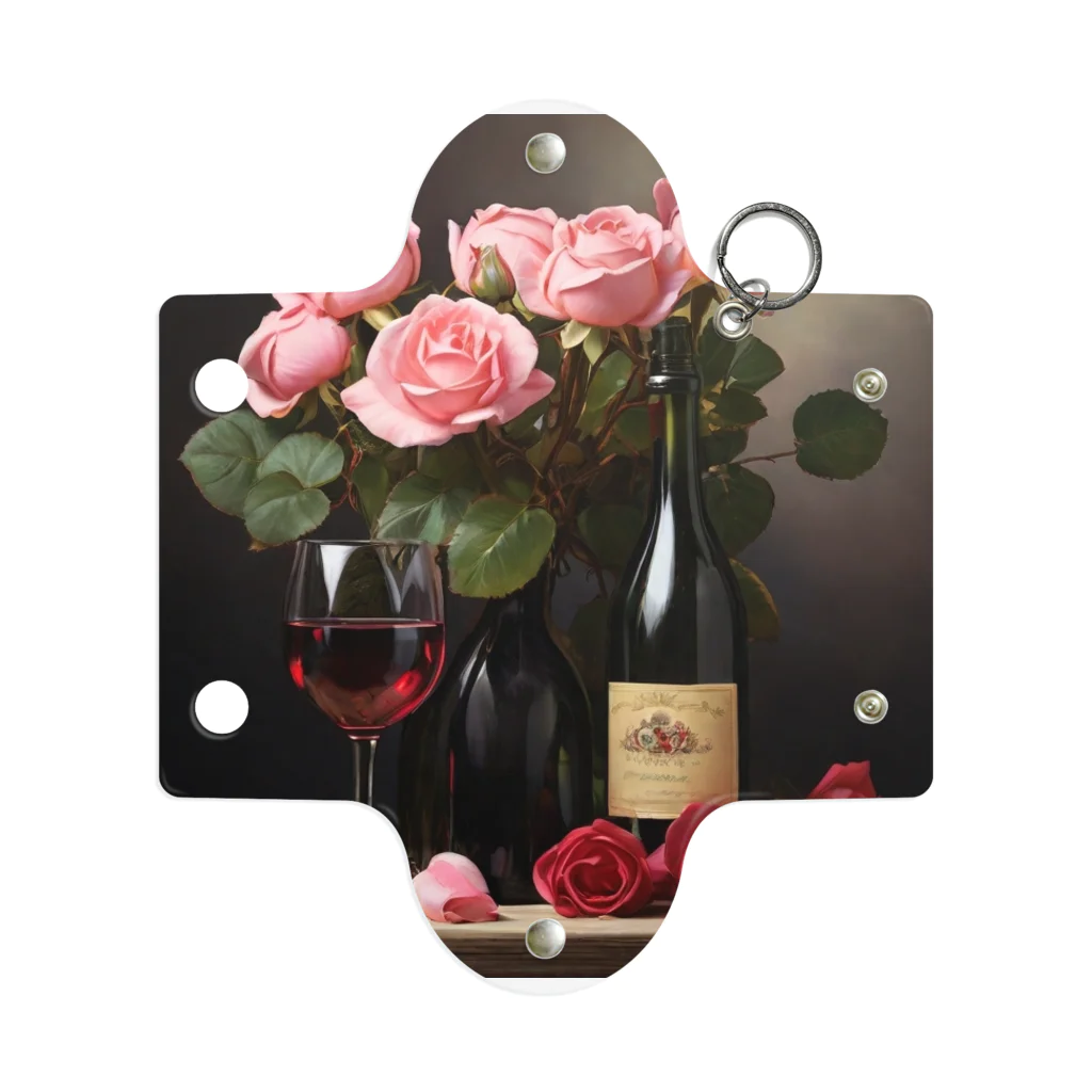 KINTA.MARIAのDays of Wine and Roses Mini Clear Multipurpose Case