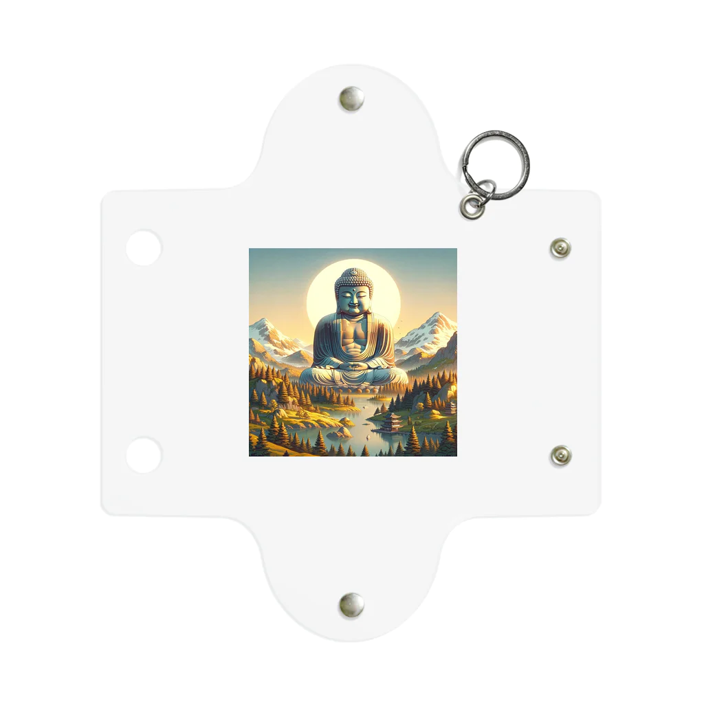 Irregular is beautifulのMajestic Serenity: Dawn of Enlightenment Mini Clear Multipurpose Case