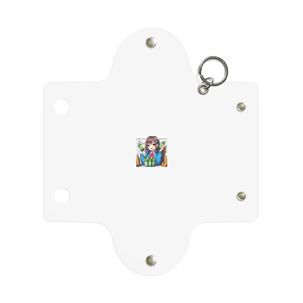 BURABOの魅力的な美少女がNISAで投資 Mini Clear Multipurpose Case