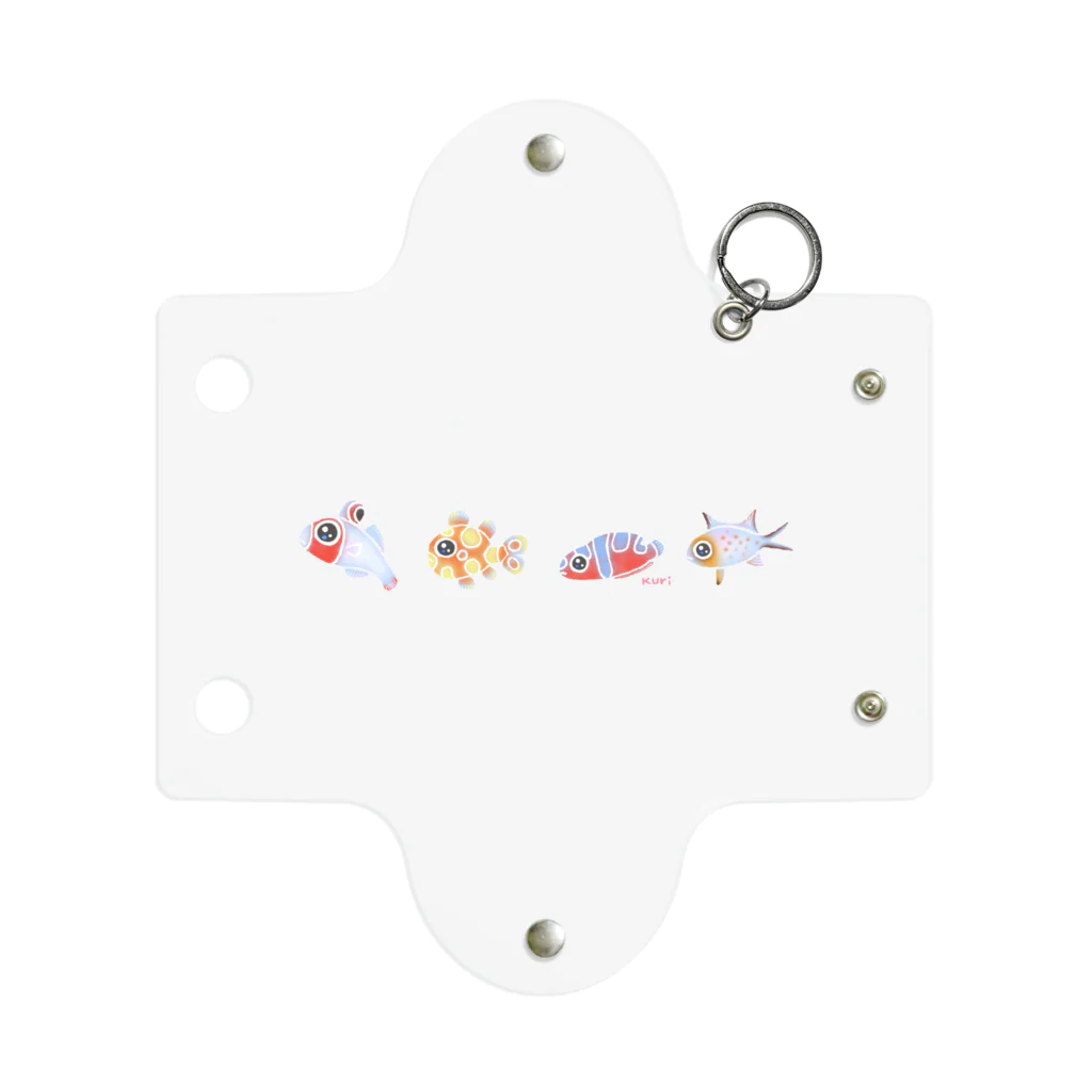 栗坊屋の幼魚だから小さいよ Mini Clear Multipurpose Case