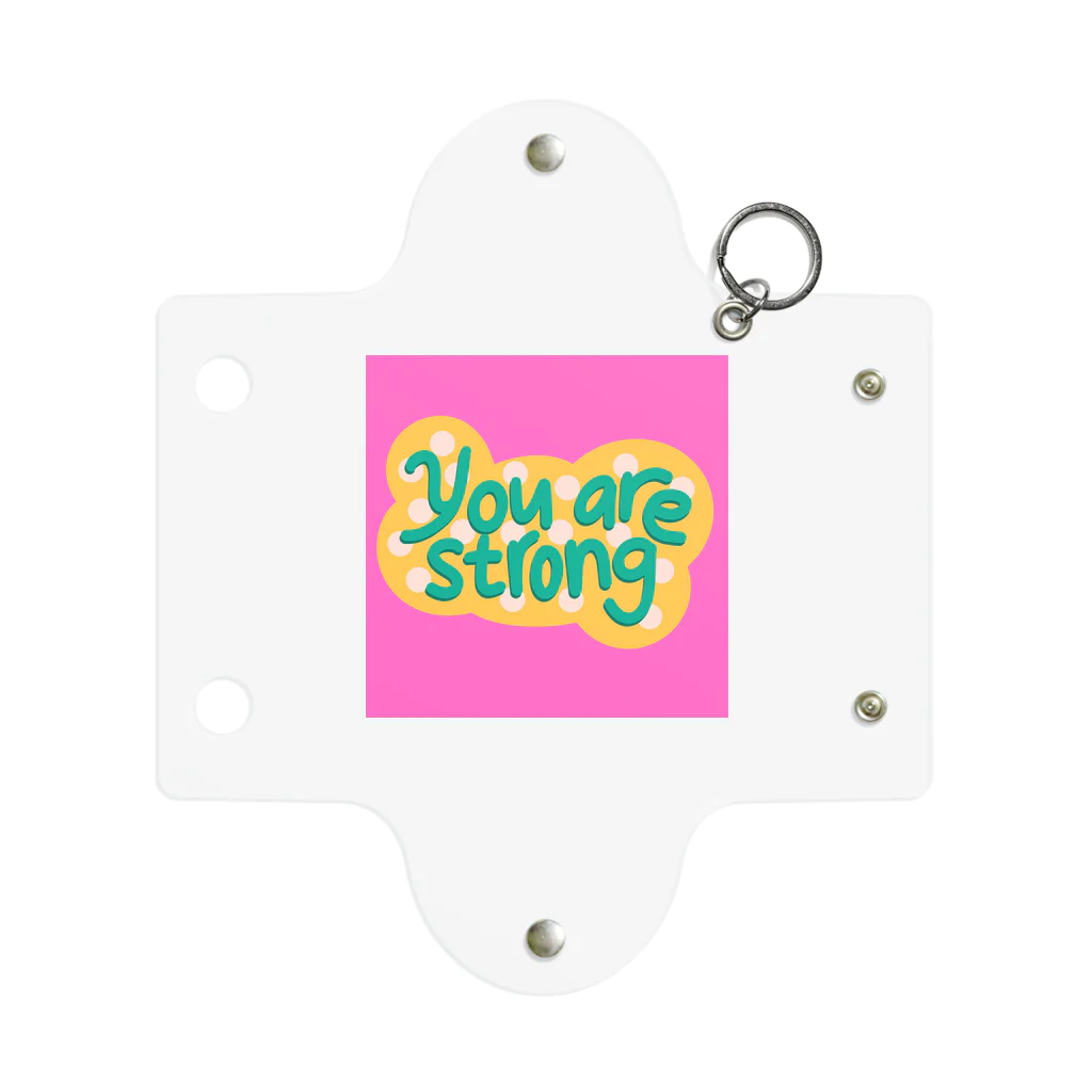 Riki0519のYou are strong Mini Clear Multipurpose Case