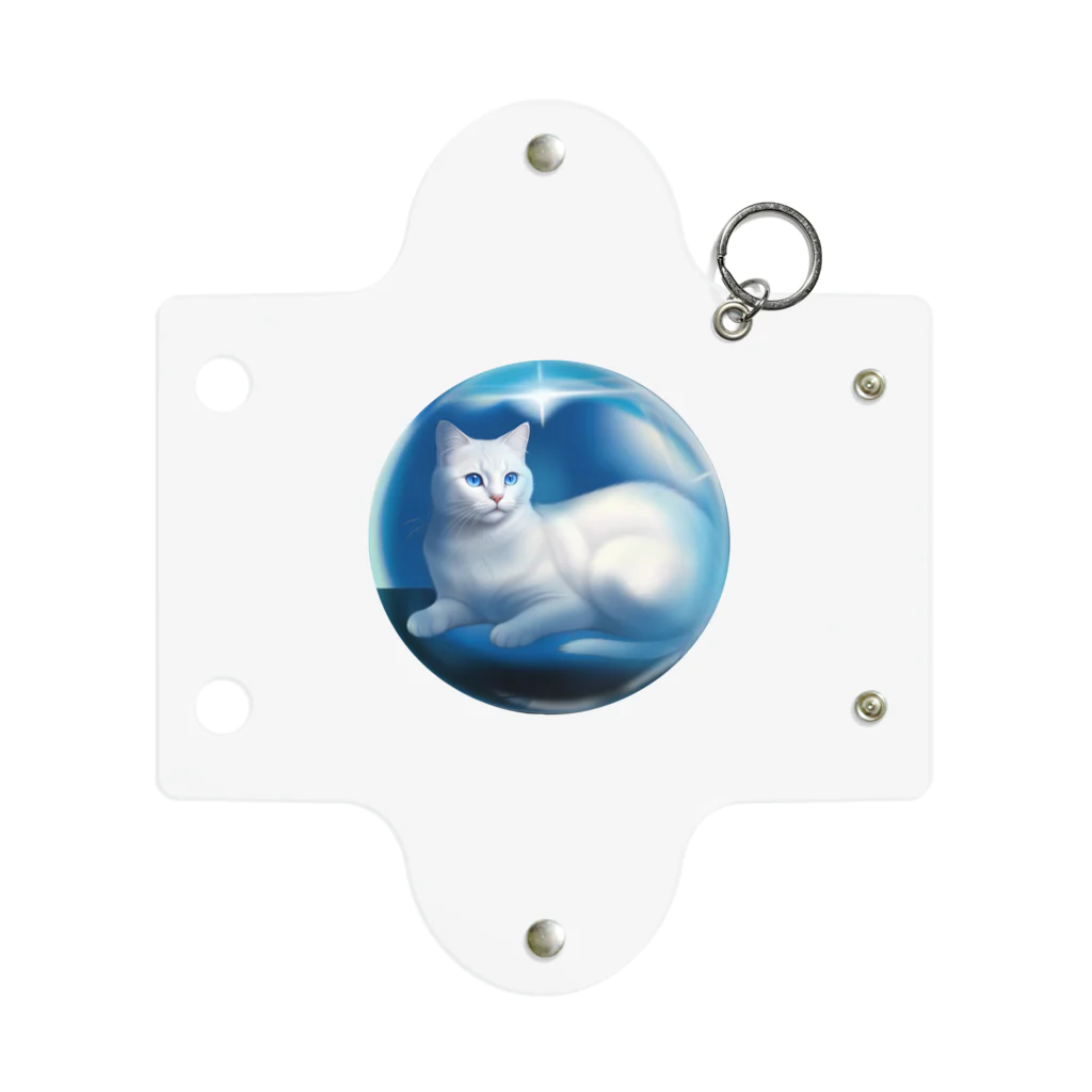 Sacret Animals in your headのSecret CAT in your head 聖なる猫 Mini Clear Multipurpose Case