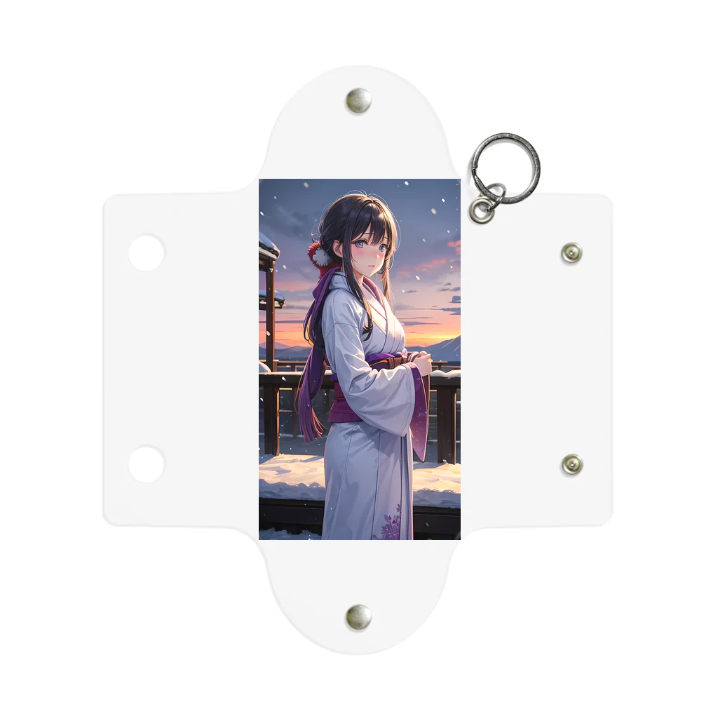 kimono_musume  AI artのscene5 Mini Clear Multipurpose Case