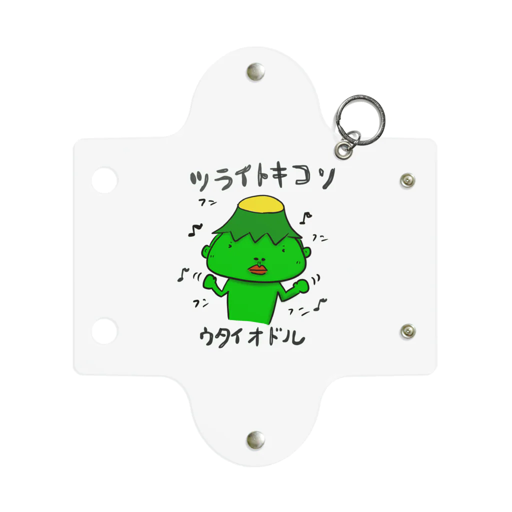 SUKI_KAPPA_STOREのシン　ツライトキコソウタイオドル Mini Clear Multipurpose Case