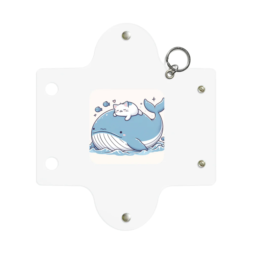 ニャーちゃんショップの眠りネコ Mini Clear Multipurpose Case