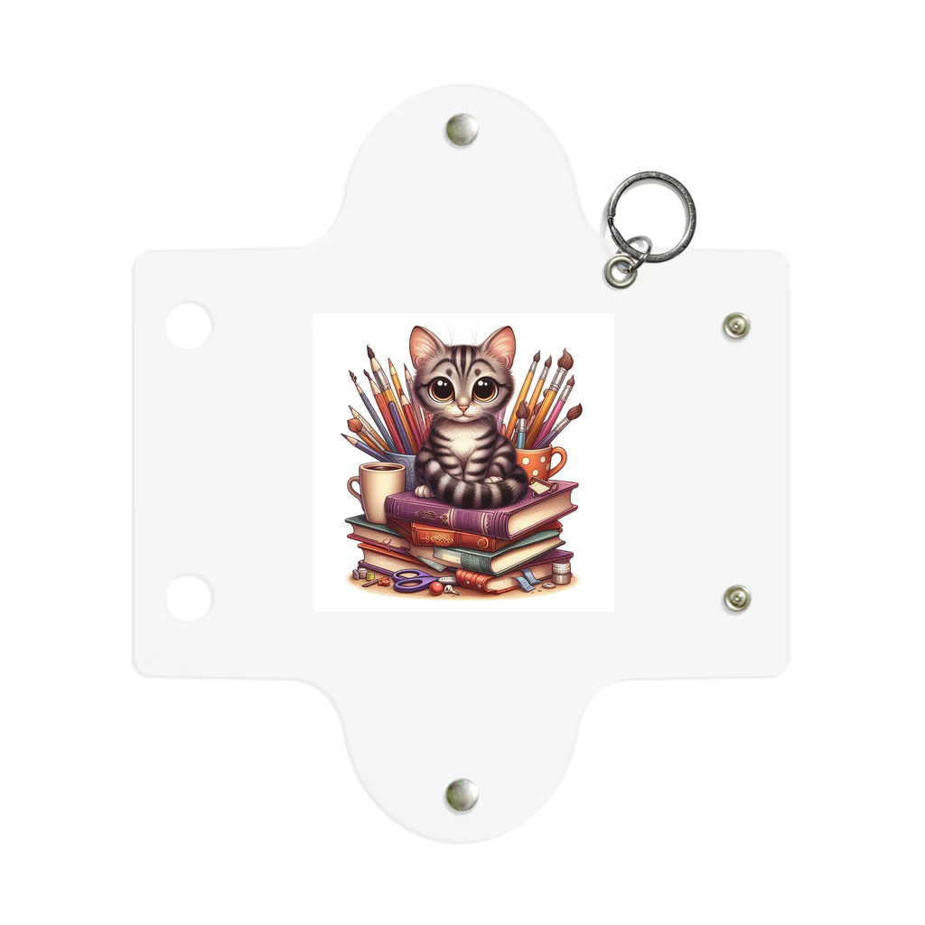 Akira03の猫 Mini Clear Multipurpose Case