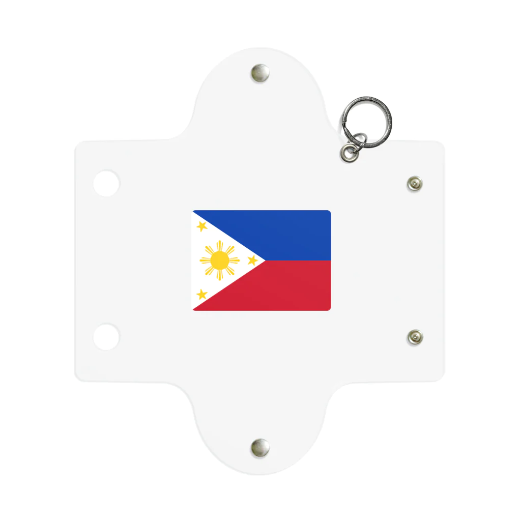 お絵かき屋さんのフィリピンの国旗 ミニクリアマルチケース
