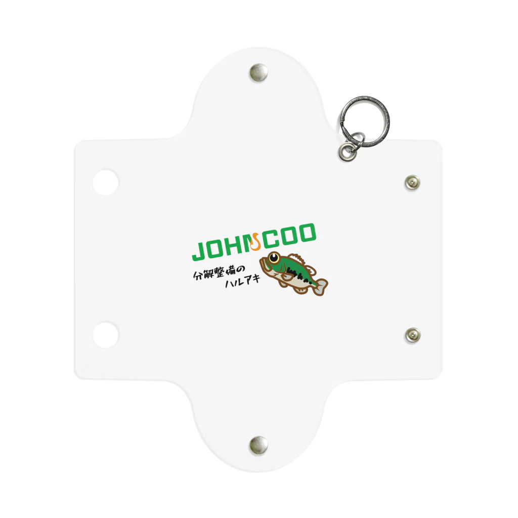 分解整備のハルアキ ハルアキ工房のJOHN COO × 分解整備のハルアキ アンバサダーコラボ ミニクリアマルチケース