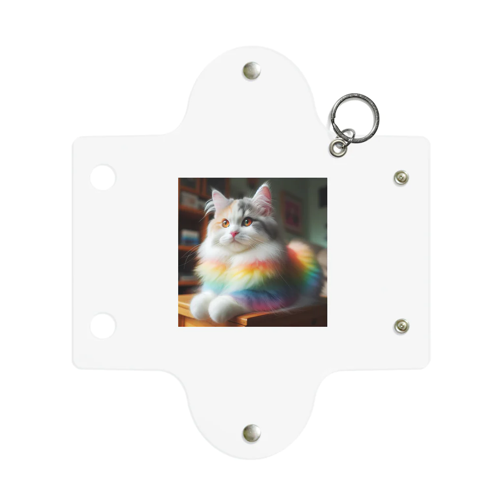Creation CATの虹色CAT Mini Clear Multipurpose Case