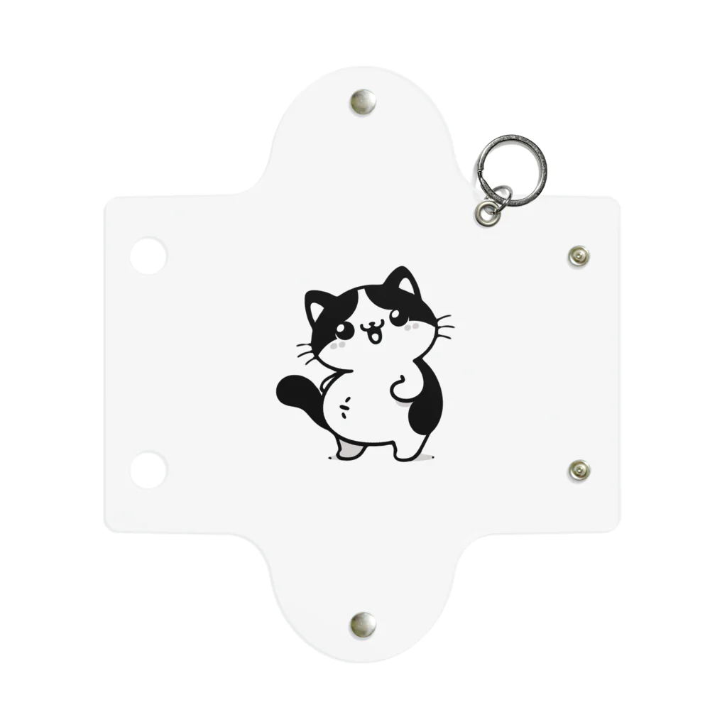 ゆるねこshopのお腹のでてる猫19 Mini Clear Multipurpose Case