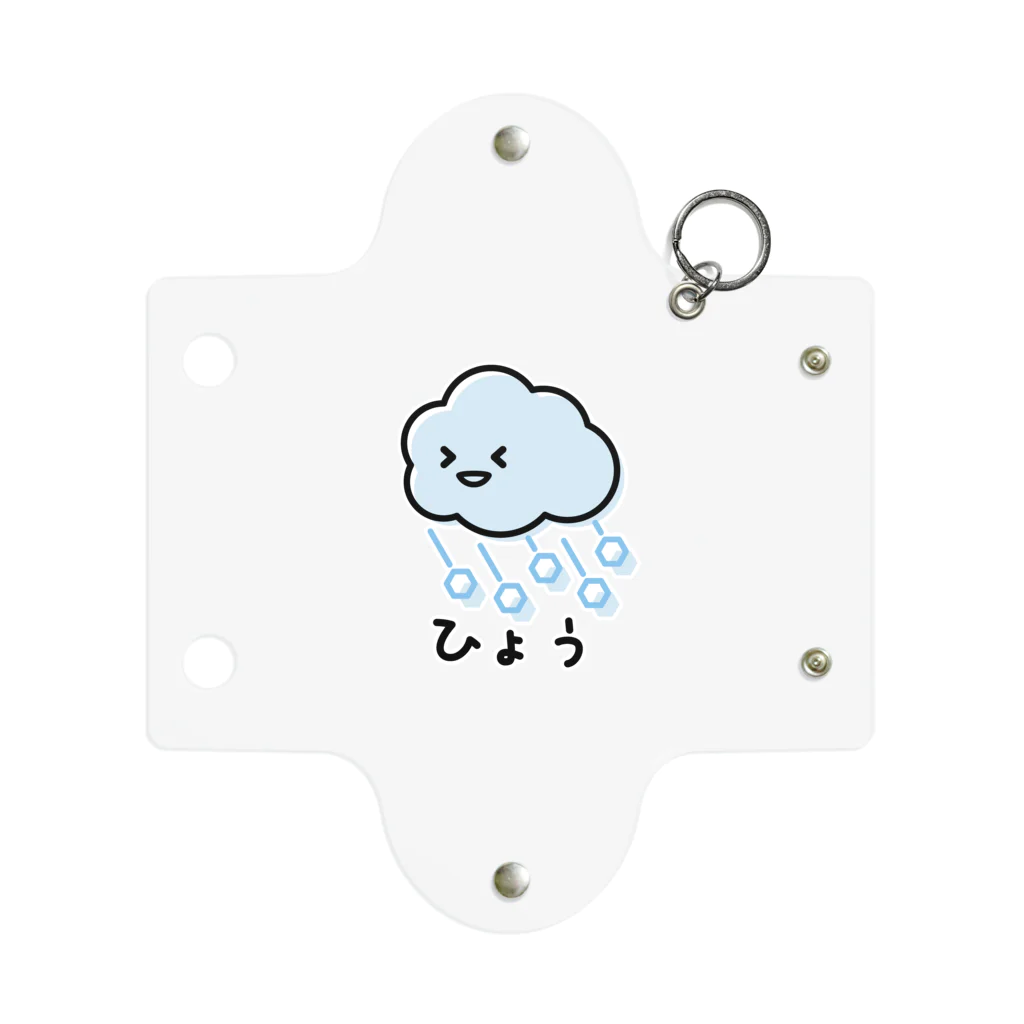 funny puppyのひょう Mini Clear Multipurpose Case