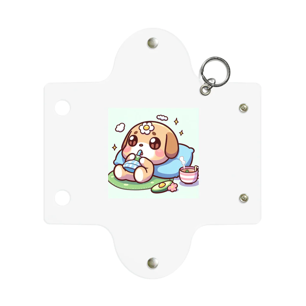 りのショップの癒されるゆるカワ犬グッズ Mini Clear Multipurpose Case