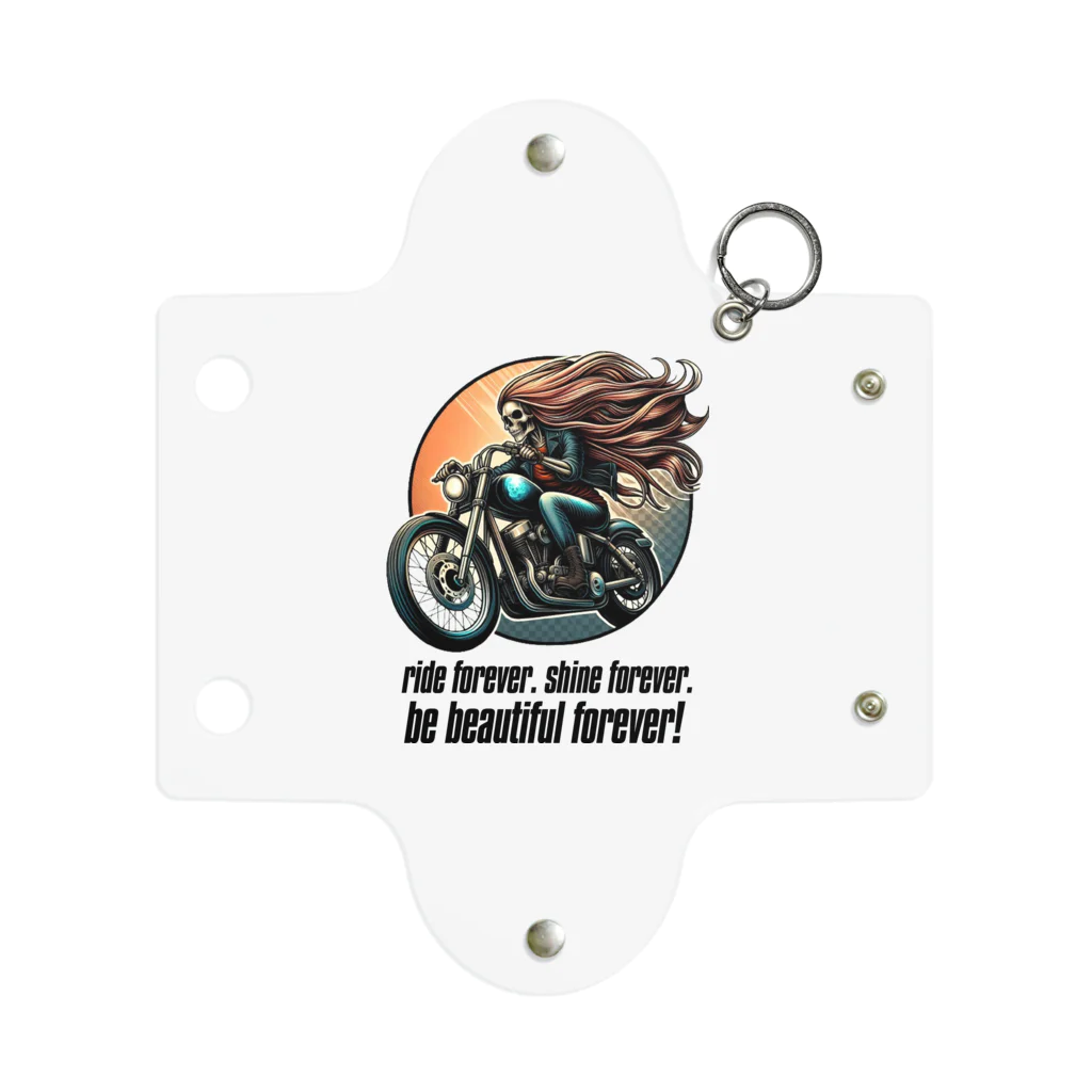 shime_savaのride forever. shine forever. be beautiful forever! Mini Clear Multipurpose Case