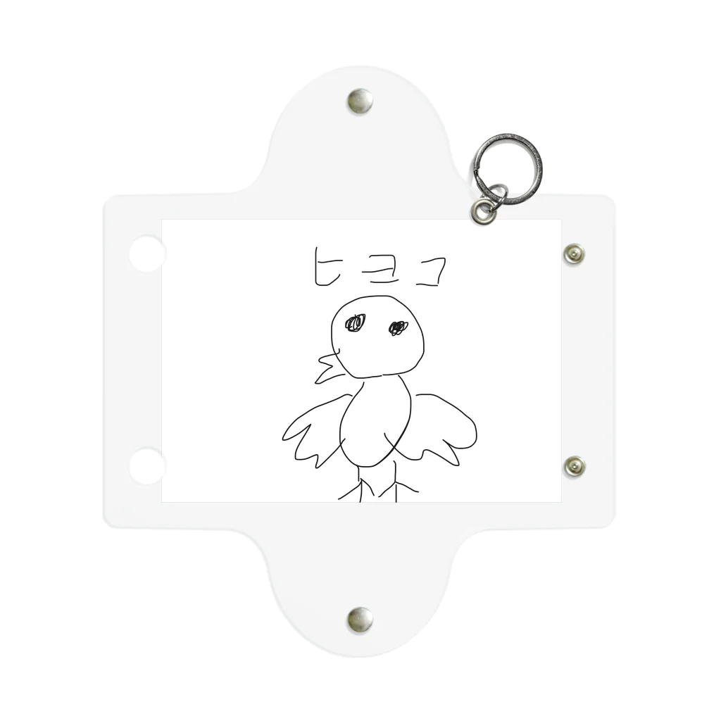 hetaTのhetaTひよこ Mini Clear Multipurpose Case