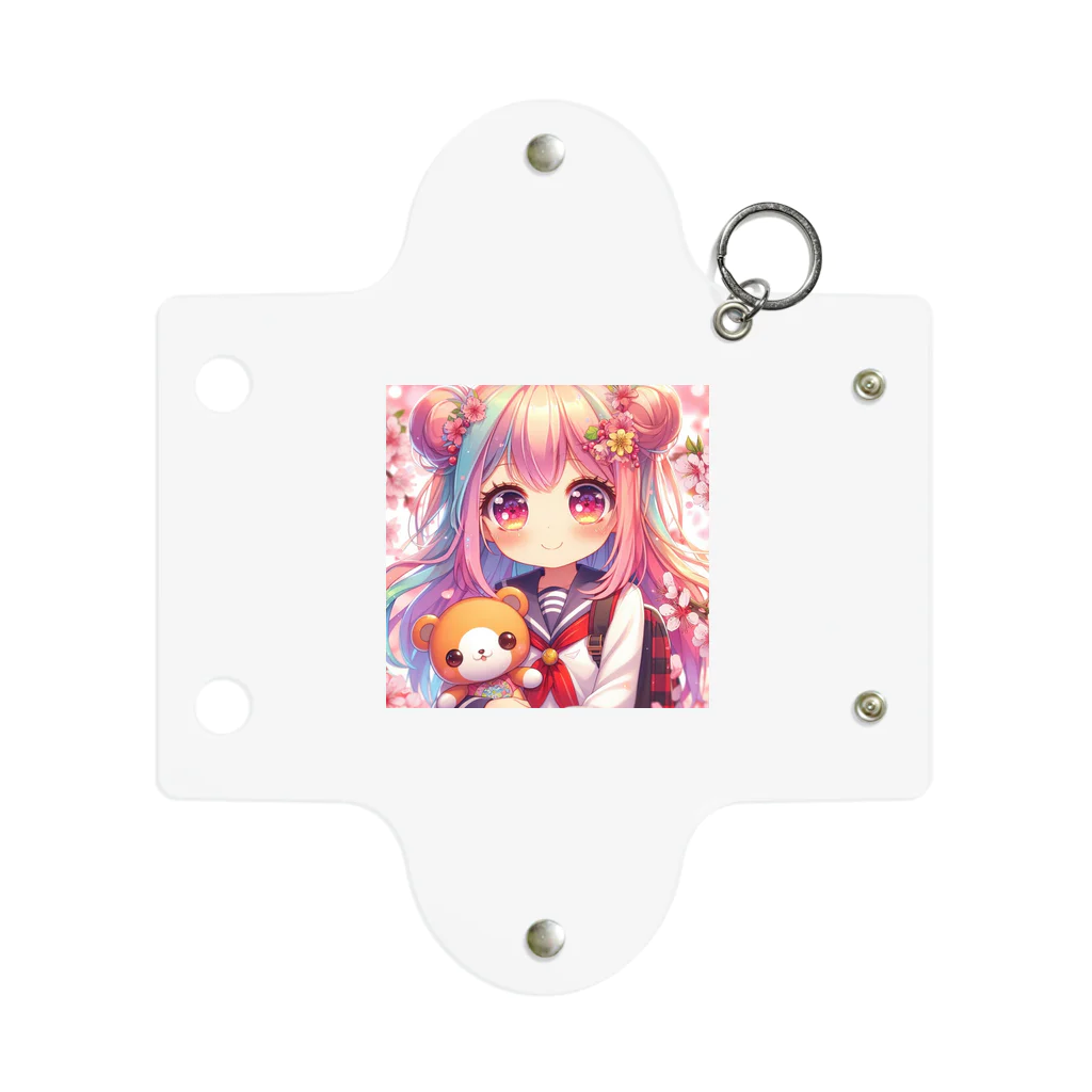 SWQAの可愛い女の子 Mini Clear Multipurpose Case