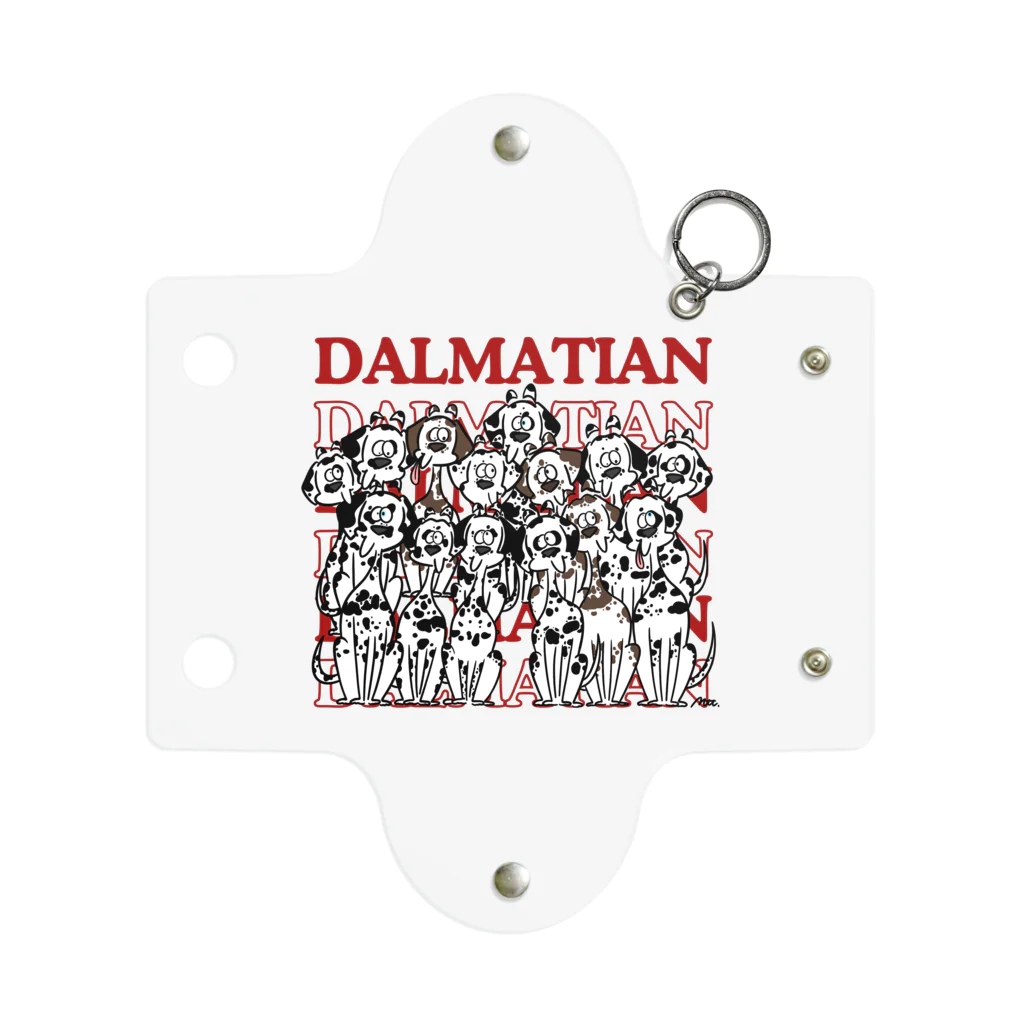 Mii.のDALMATIAN Mini Clear Multipurpose Case