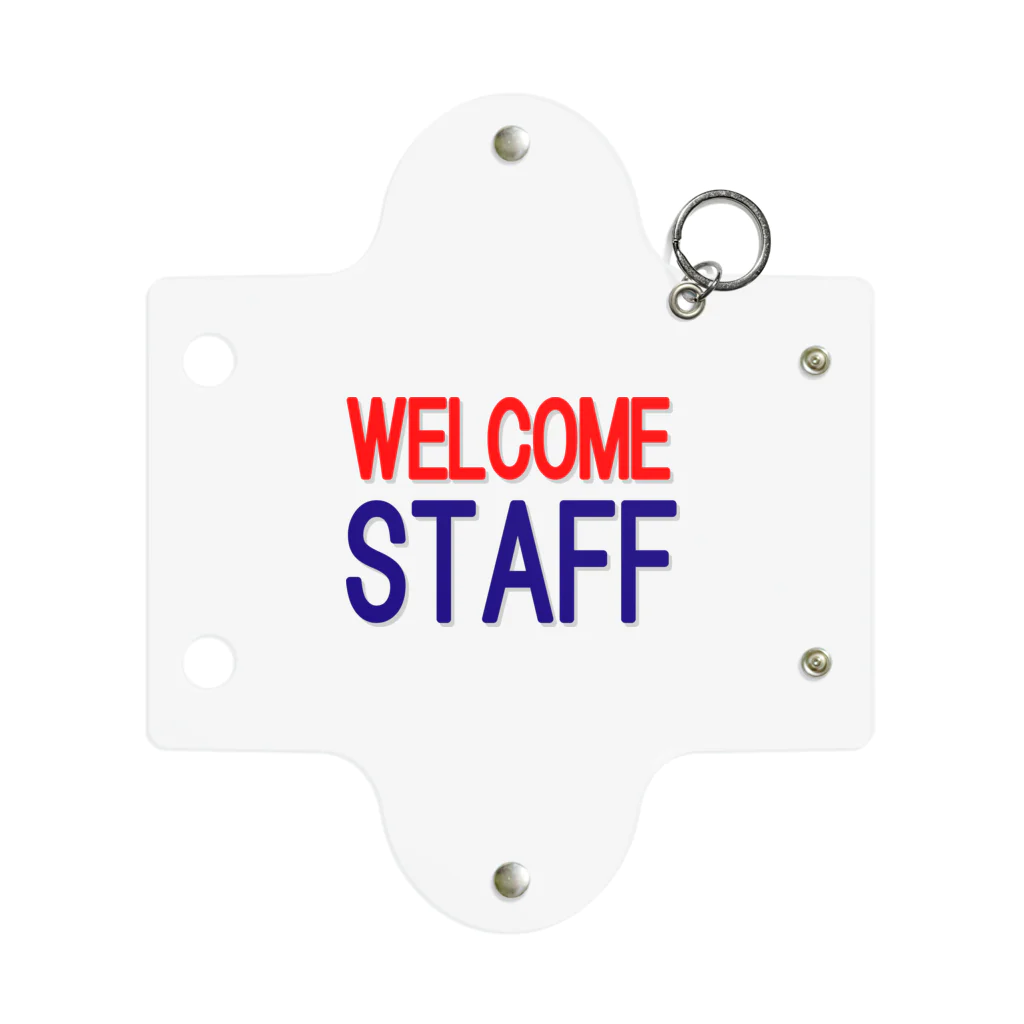 ainarukokoroのWELCOME STAFF ミニクリアマルチケース