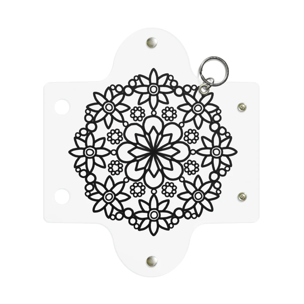 ARIGATOU-81のMANDALA •6• (B) Mini Clear Multipurpose Case