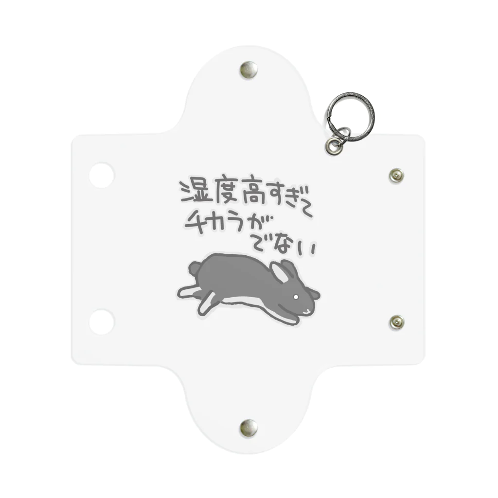 ミナミコアリクイ【のの】の湿度高すぎ【うさぎ】 Mini Clear Multipurpose Case