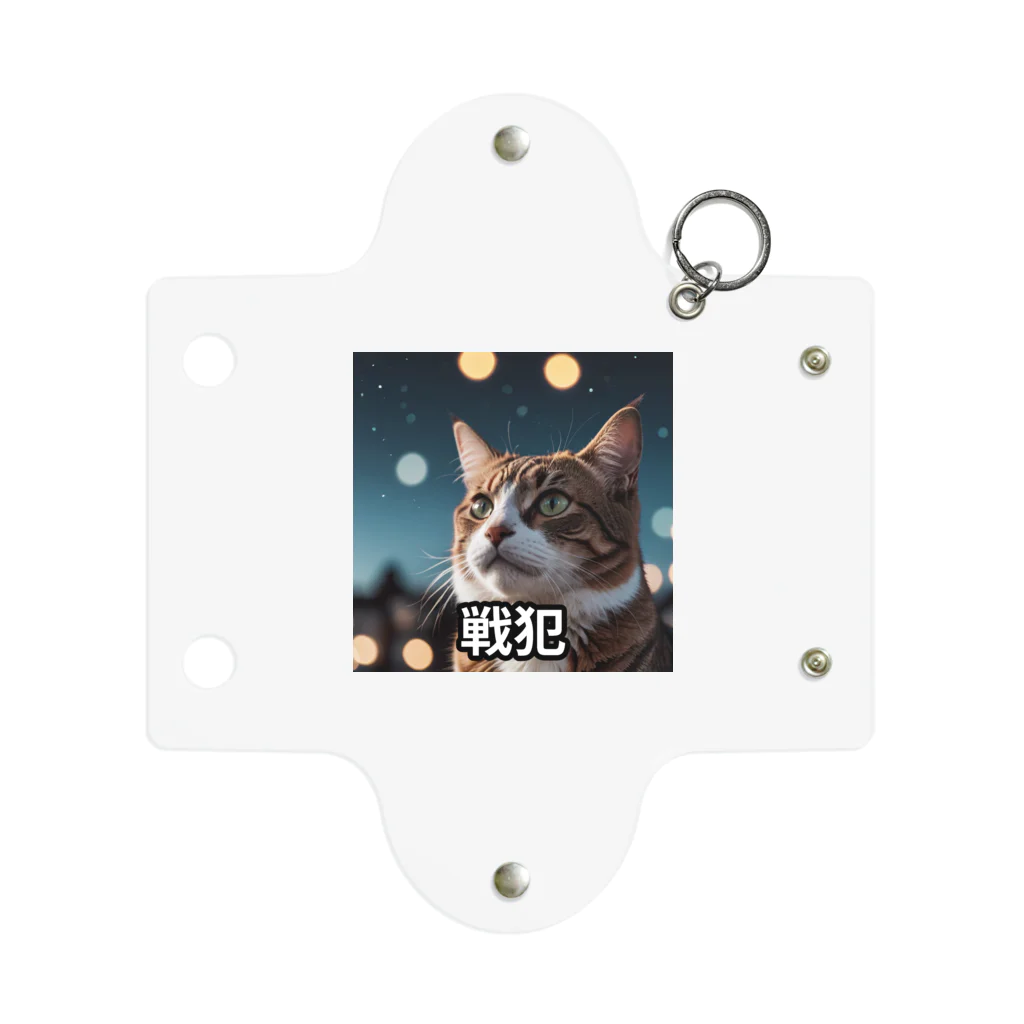 rurifuのゲーミング猫 Mini Clear Multipurpose Case