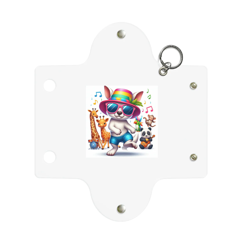 パカオのダンシングアニマル Mini Clear Multipurpose Case