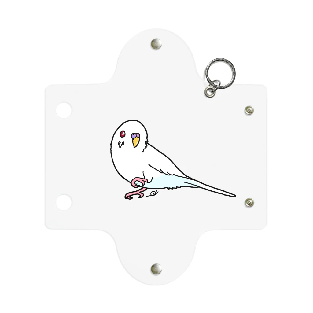 つむぴっちゃんinコタツの白インコ Mini Clear Multipurpose Case