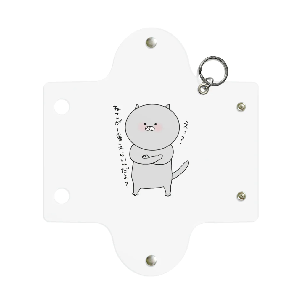 んこねこちゃんショップのマウントんこねこ Mini Clear Multipurpose Case