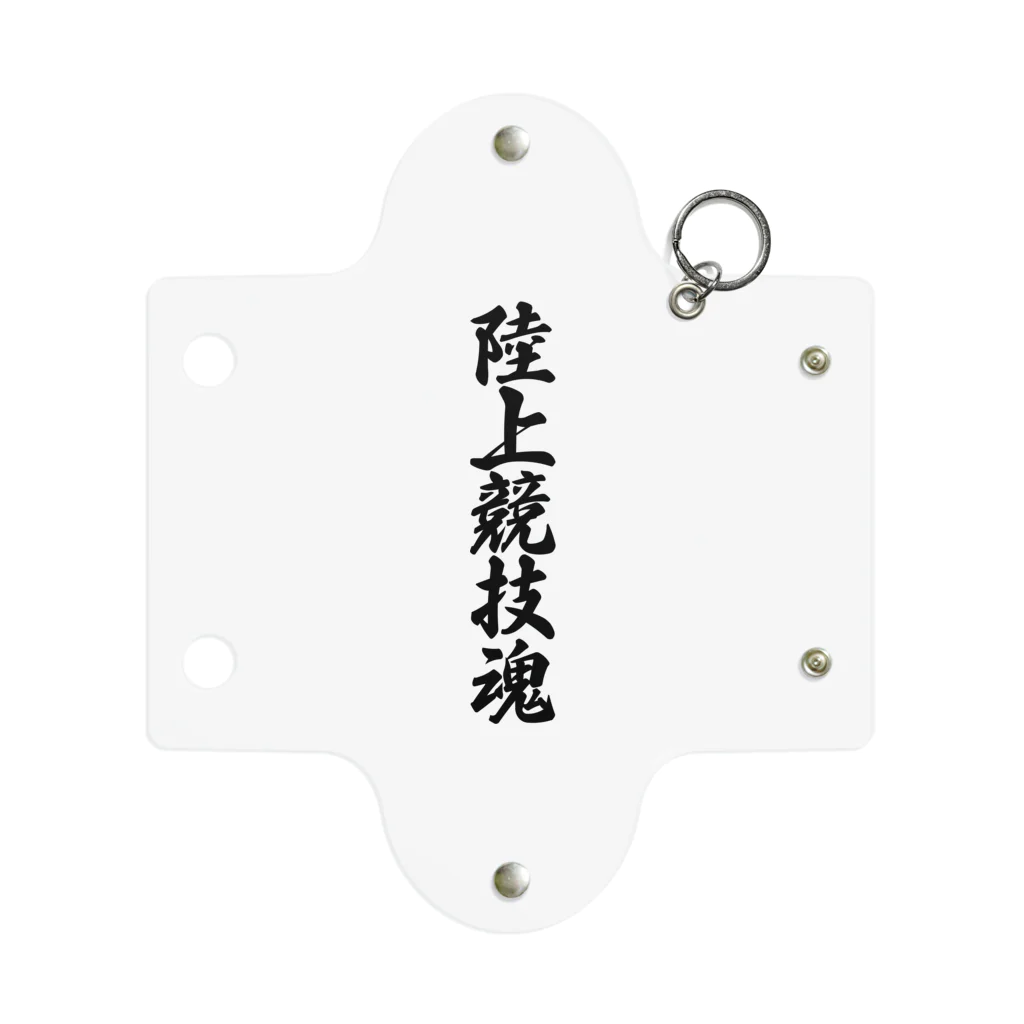 着る文字屋の陸上競技魂 Mini Clear Multipurpose Case