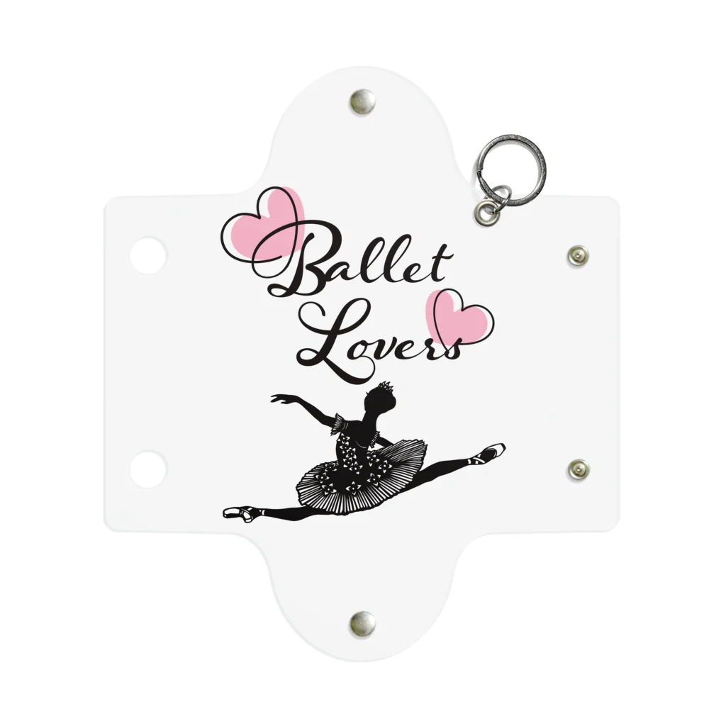 Saori_k_cutpaper_artのBallet Lovers Ballerina Mini Clear Multipurpose Case