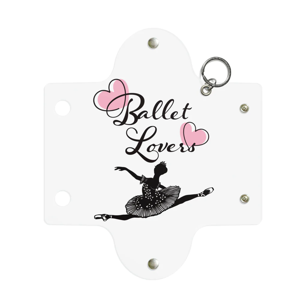 Saori_k_cutpaper_artのBallet Lovers Ballerina ミニクリアマルチケース