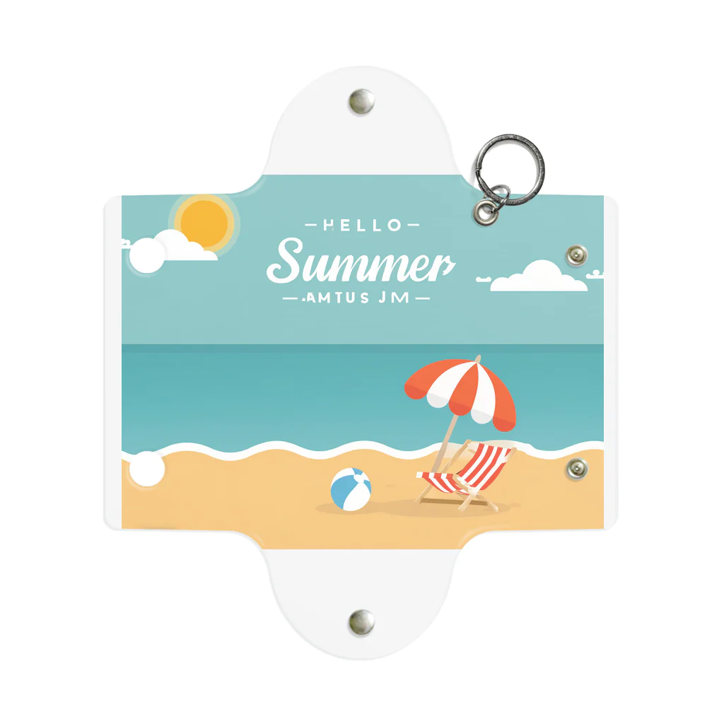 山田綾の夏！Summer！ Mini Clear Multipurpose Case