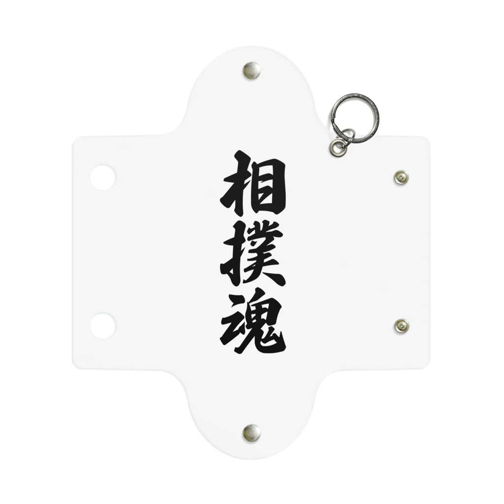 着る文字屋の相撲魂 Mini Clear Multipurpose Case