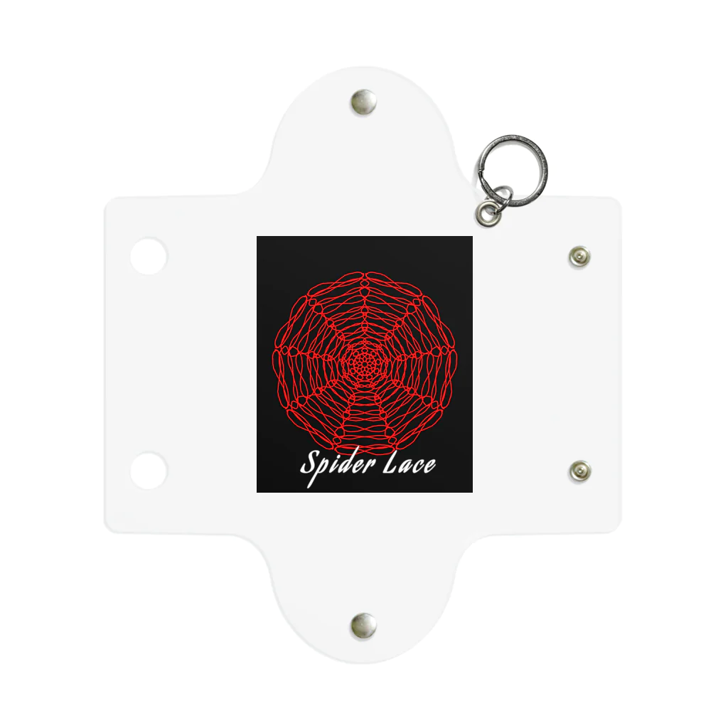 soundのSpider Lace Mini Clear Multipurpose Case