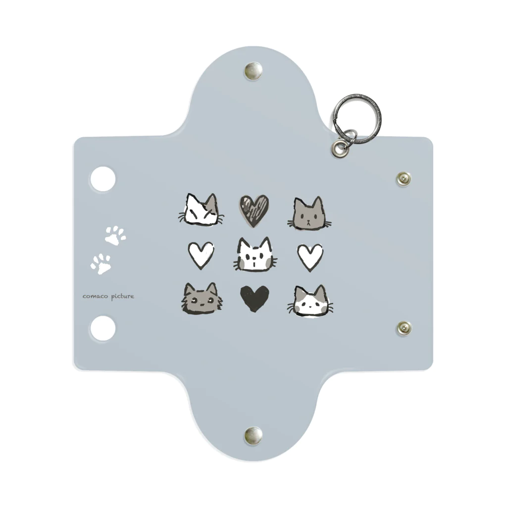 猫のグッズ屋 “ ねこつながり "のねこつながり Mini Clear Multipurpose Case