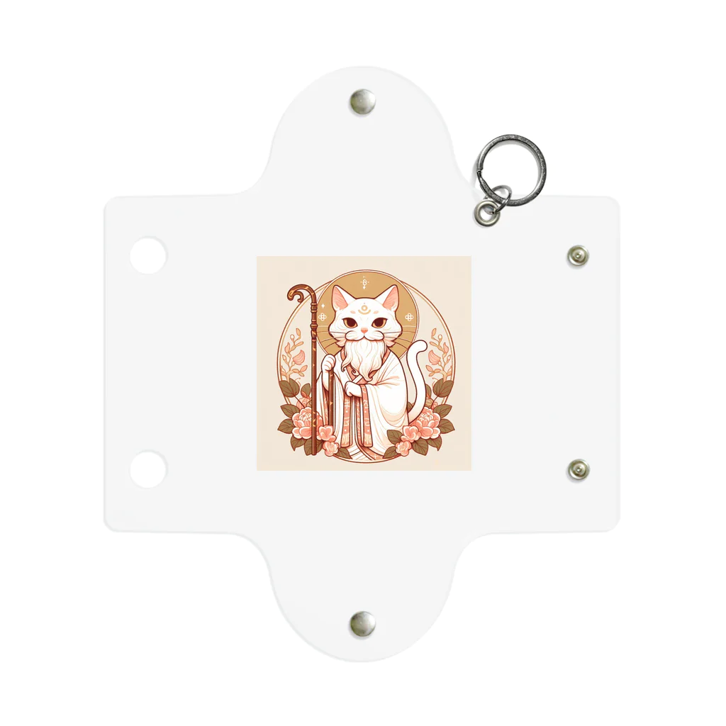 frogsystemの猫神さま Mini Clear Multipurpose Case