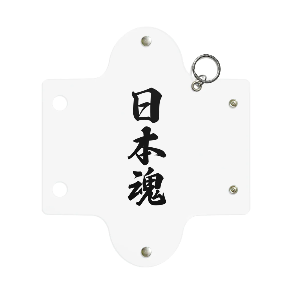 着る文字屋の日本魂 （地元魂） Mini Clear Multipurpose Case