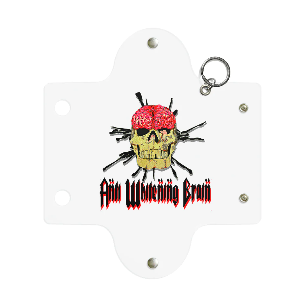 愚生ノコテンのAnti whitening brain Mini Clear Multipurpose Case