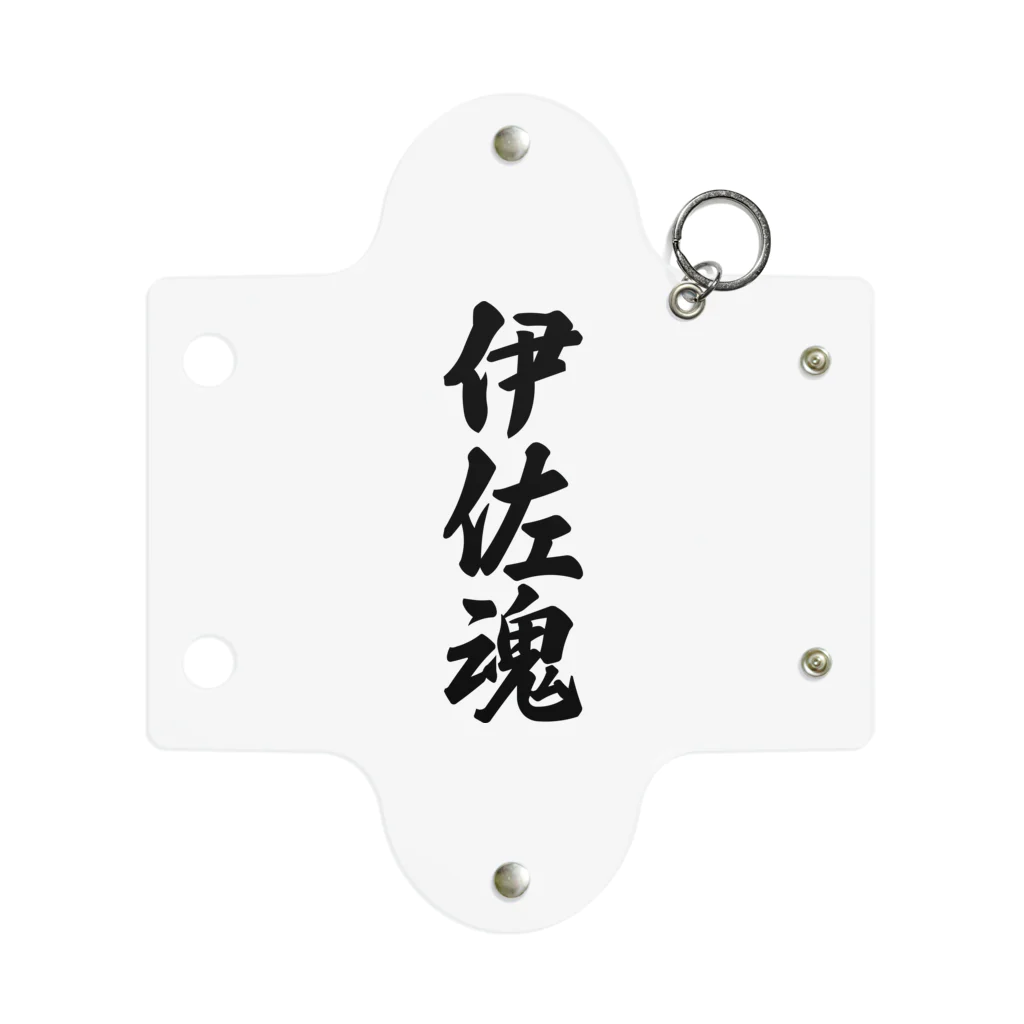 着る文字屋の伊佐魂 （地元魂） Mini Clear Multipurpose Case