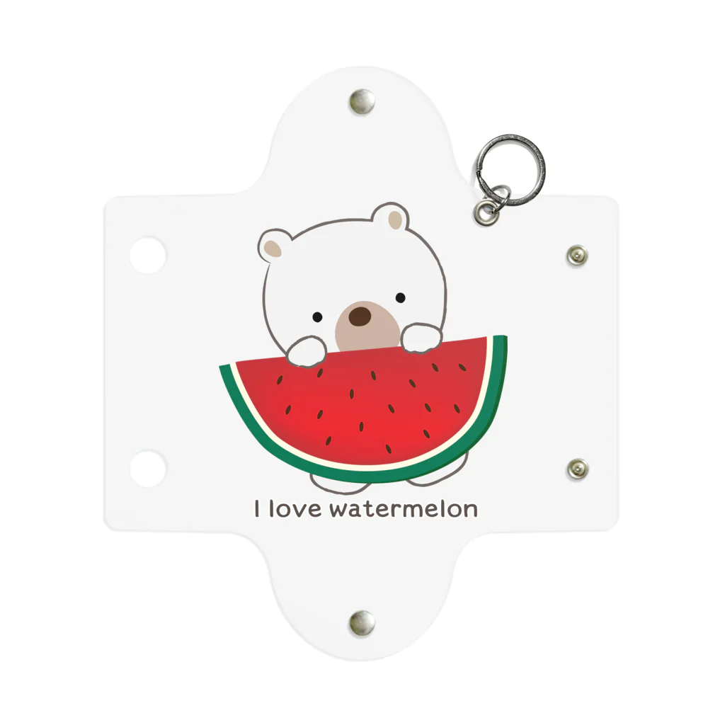 sari'sのI love watermelon Mini Clear Multipurpose Case