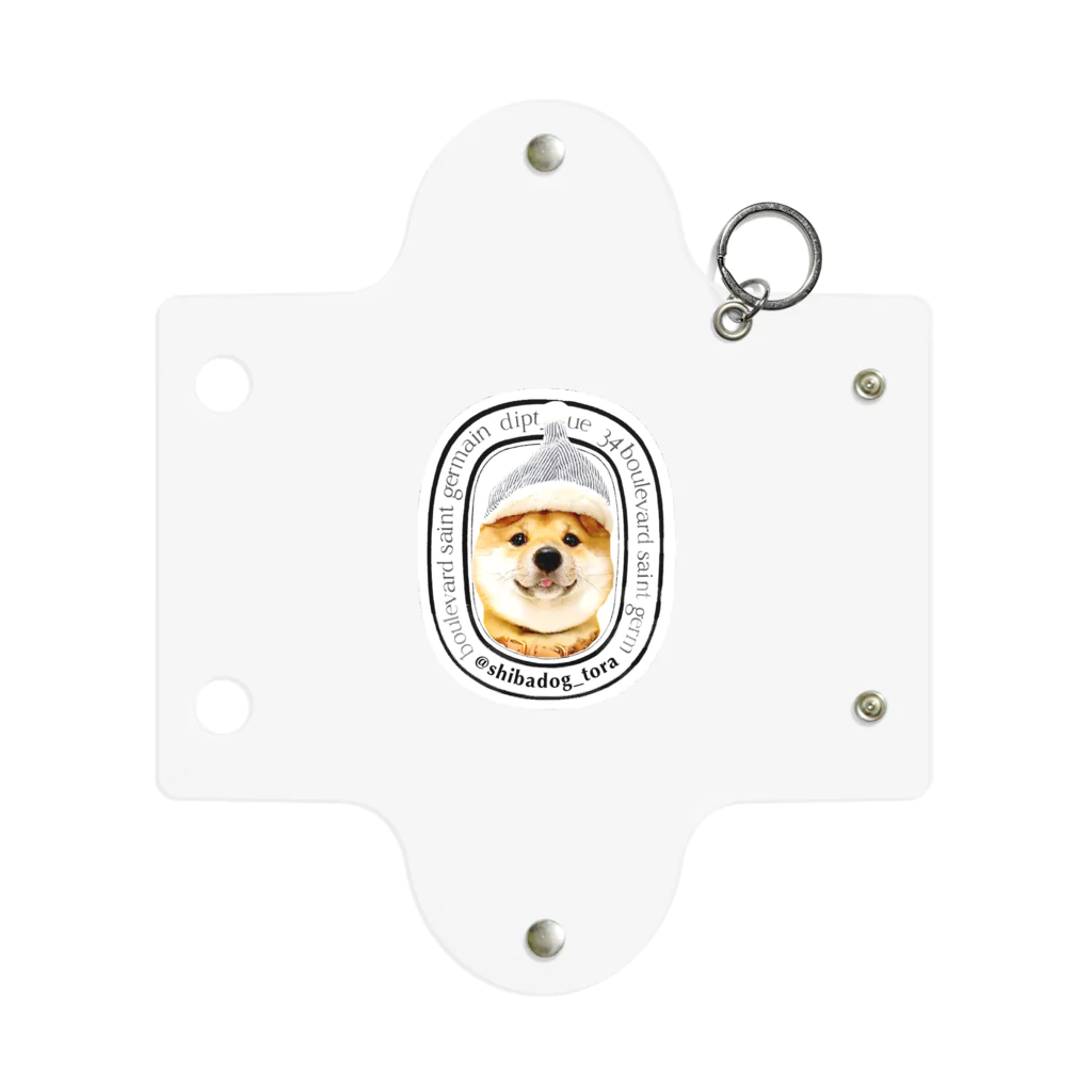 SHIBABA 豆柴とらちゃんの豆柴とらちゃんアイコン Mini Clear Multipurpose Case