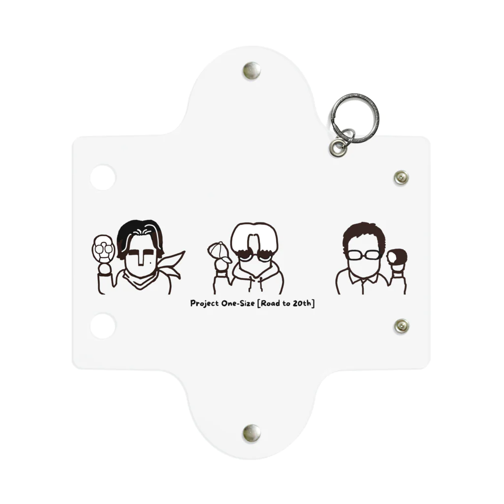 Project One-Sizeの３人の個性をギュッと集結 Mini Clear Multipurpose Case