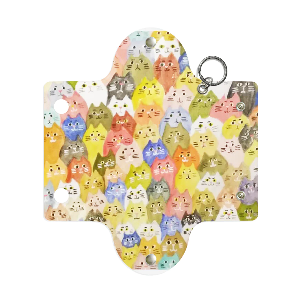 【Yuwiiの店】ゆぅぅぃーのぬこさま Mini Clear Multipurpose Case