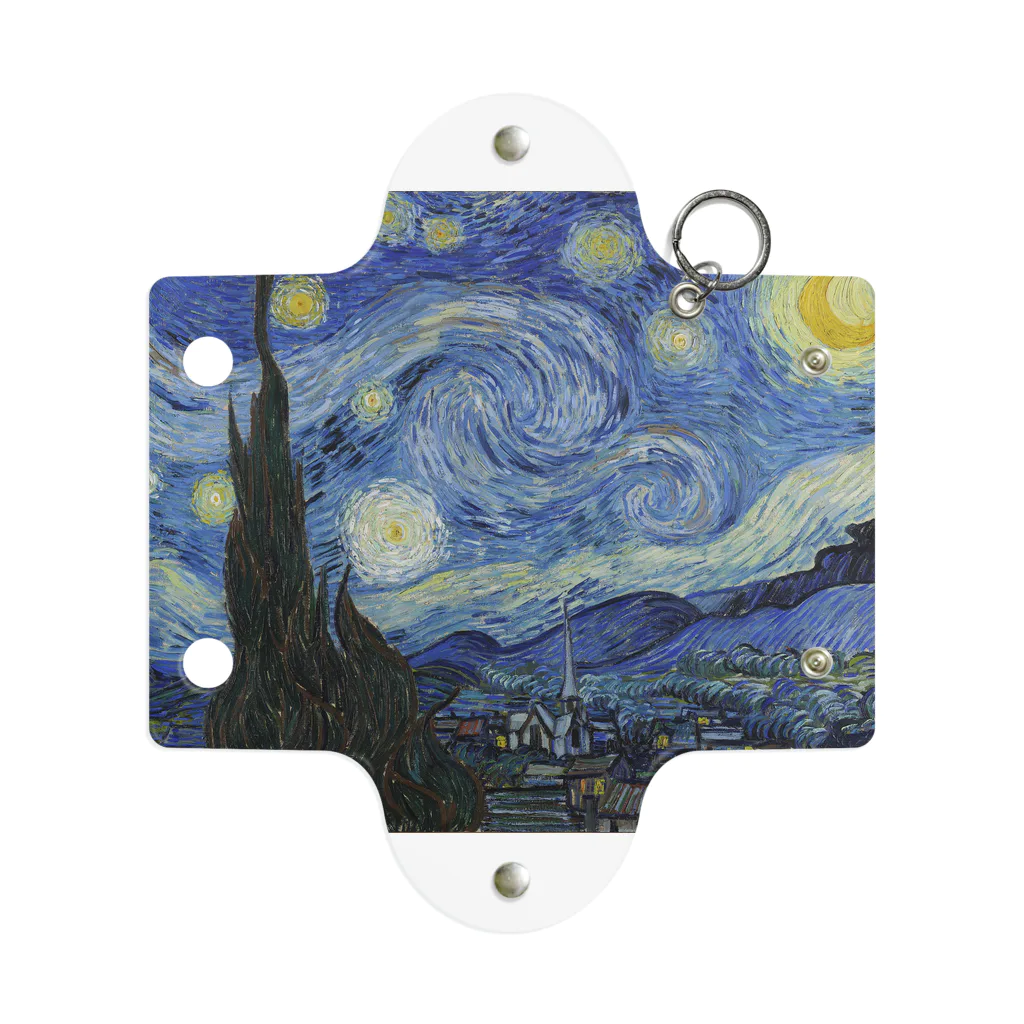 Art Baseの星月夜 / フィンセント・ファン・ゴッホ(The Starry Night 1889) Mini Clear Multipurpose Case